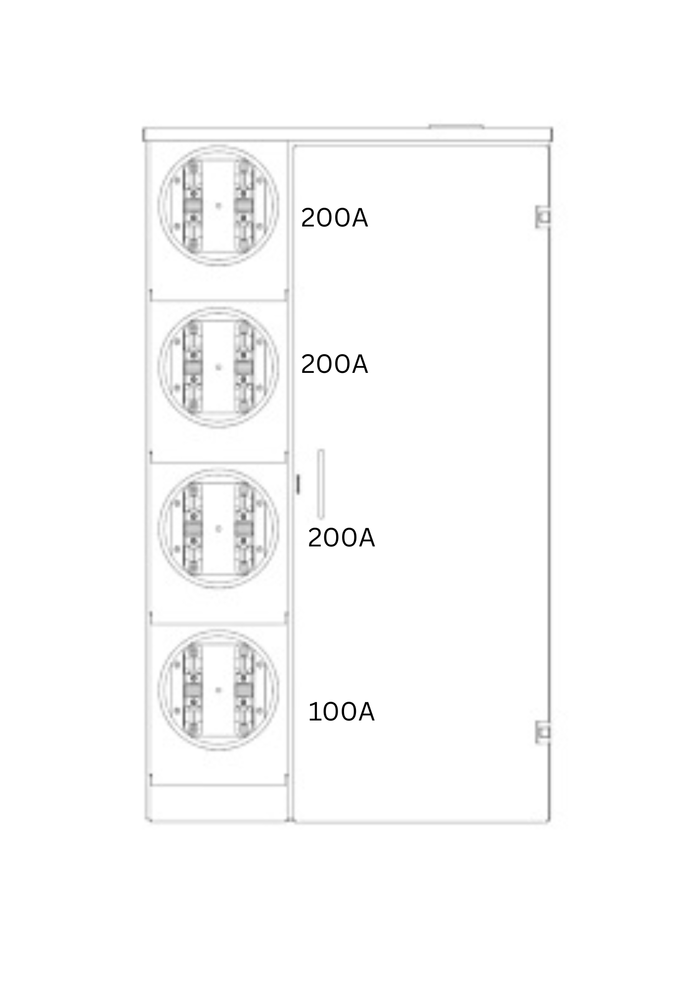 MB 4 WAY 200A & 100A