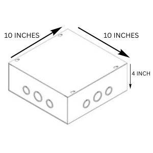 10 X 10 X 4 