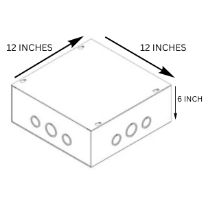 12 X 12 X 6