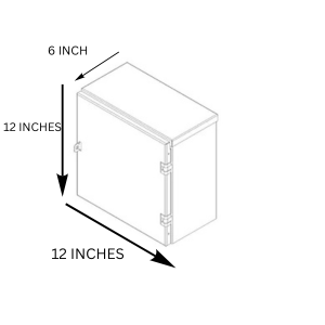12 X 12 X 6 W/PROOF