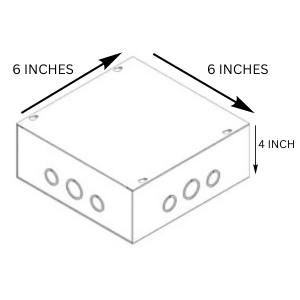 6 X 6 X 4